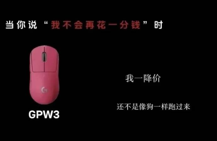 “以后再买罗技的产品我就是狗！”