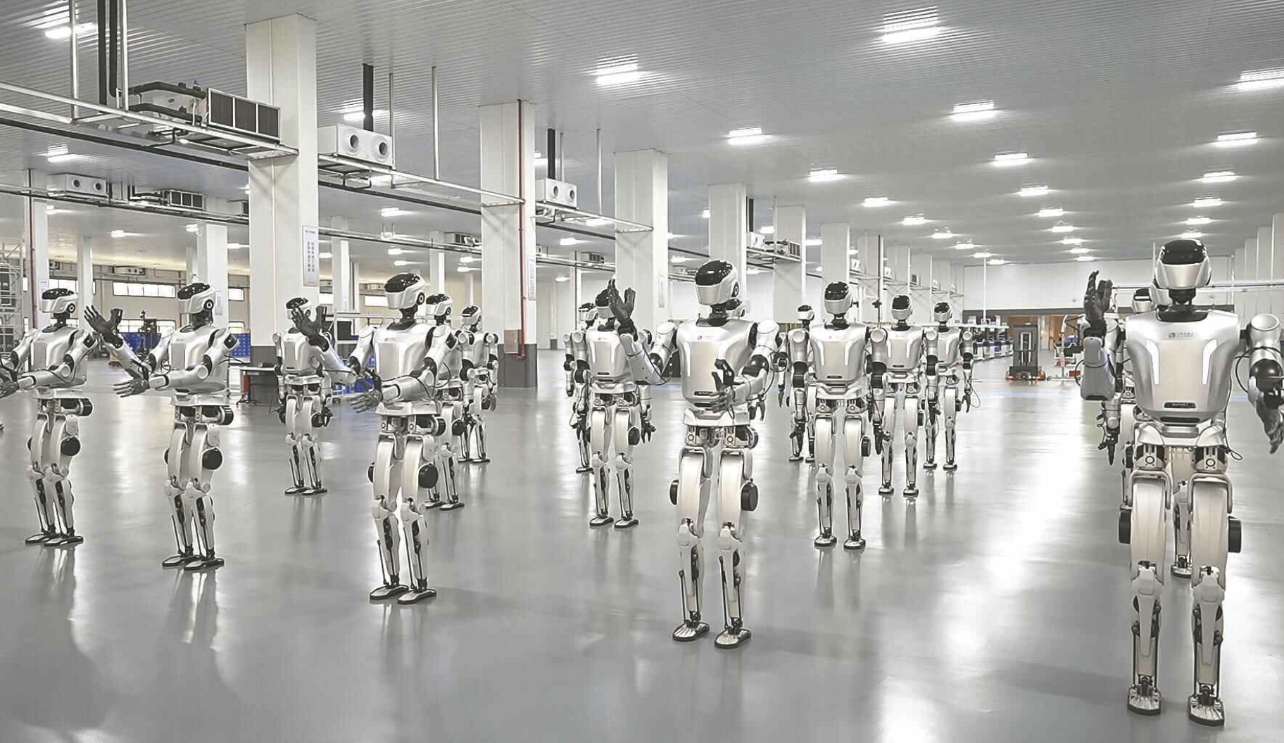 人形机器人产线